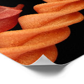 Fusilli Pasta Poster (Ecke)