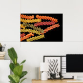 Fusilli Pasta Poster (Heimbüro)