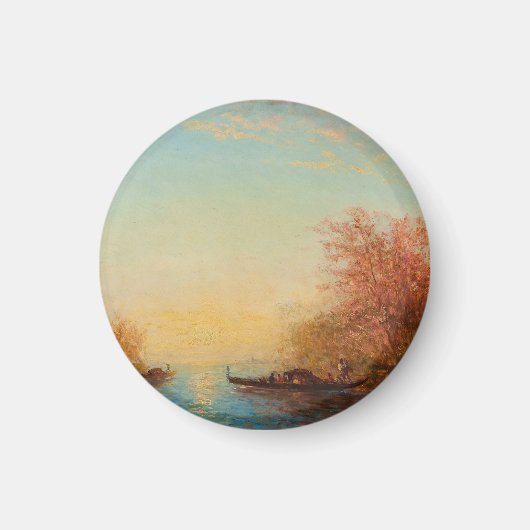 Fusine, Environments de Venise - Félix Ziem Magnet (Vorne)