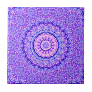 Fusion der hellen Mandala Fliese