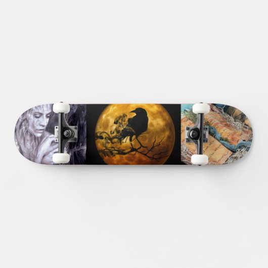 Fusion des Halloween-Wunders im Actionbild Skateboard (Horizontal)