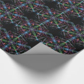 Fusion: Ein abstraktes Wrapping Paper Geschenkpapier (Ecke)