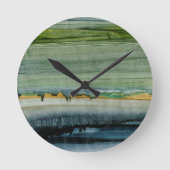 Fusion II Runde Wanduhr (Vorderseite)