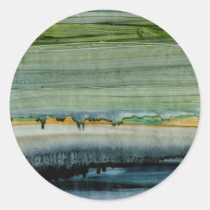 Fusion II Runder Aufkleber