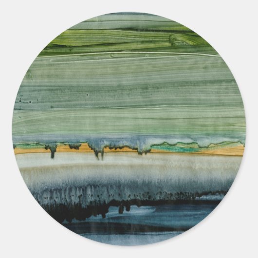 Fusion II Runder Aufkleber (Vorderseite)