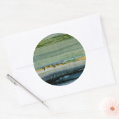 Fusion II Runder Aufkleber (Umschlag)