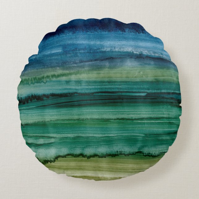 Fusion IV Rundes Kissen (Vorderseite)