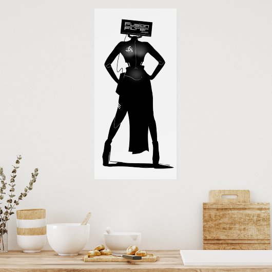 FusionFilter Fembot Poster (Küche)