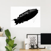 FusionFilter-Luftschiff Poster (Heimbüro)