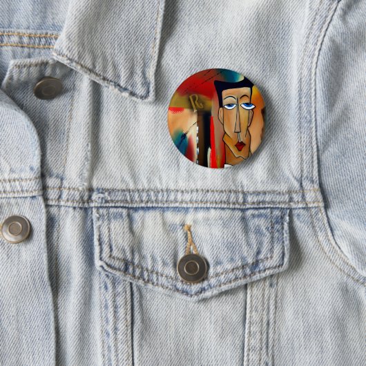 fusionierte abstrakte Kunst Button (Beispiel)
