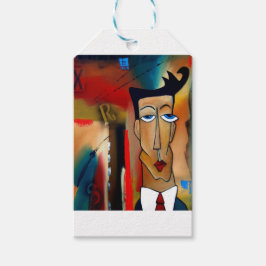 fusionierte abstrakte Kunst Geschenkanhänger