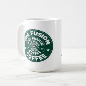 Fusions-Illusion Kaffeetasse (Vorderseite Links)