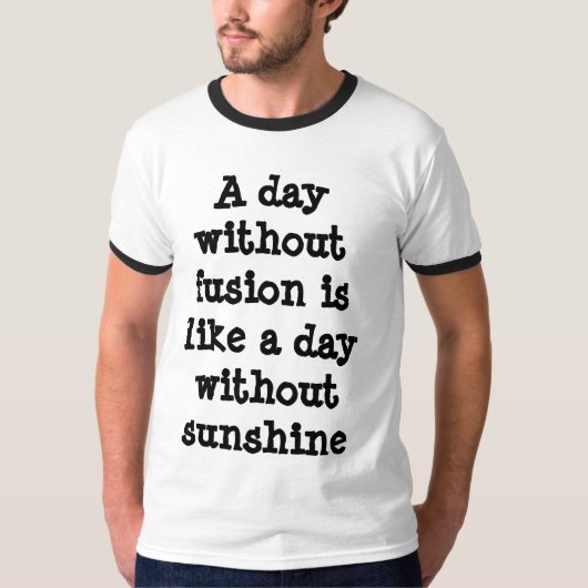 Fusions-/Sonnenschein-Shirt T-Shirt (Vorderseite)