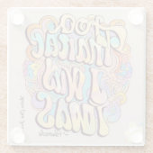 "Fusionsarm" Glasuntersetzer (Rückseite)