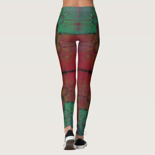 Fusionsgitter Leggings (Rückseite)