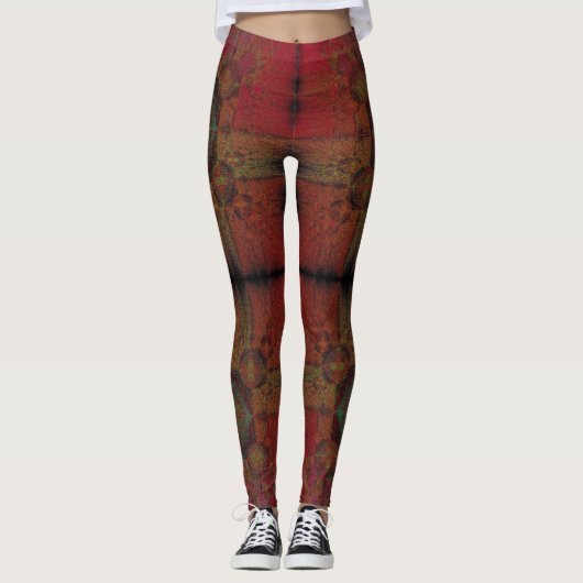Fusionsgitter Leggings (Vorderseite)