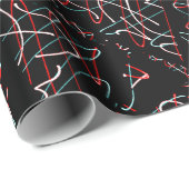 FusionVibrance Abstract Design Geschenkpapier (Rolleneckpunkt)