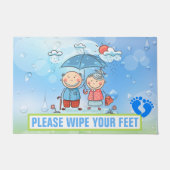 Fuß-24 Zoll x 36 Zoll Fußmatte (Vorderseite)