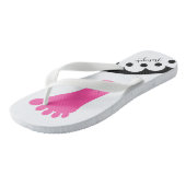 Fuß Badesandalen (Schrägansicht)