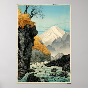 Fuß des Mount Ashitaka (1932) Takahashi Hiroaki Poster
