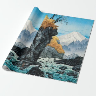 Fuß des Mount Ashitaka (1932) von Hiroaki Takahash Geschenkpapier