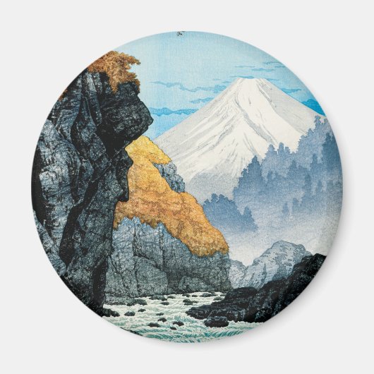 Fuß des Mount Ashitaka (1932) von Hiroaki Takahash Magnet (Vorne)