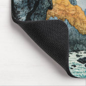 Fuß des Mount Ashitaka (1932) von Hiroaki Takahash Mousepad (Ecke)