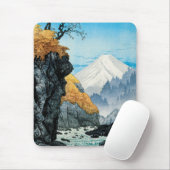 Fuß des Mount Ashitaka (1932) von Hiroaki Takahash Mousepad (Mit Mouse)