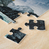 Fuß des Mount Ashitaka (1932) von Hiroaki Takahash Puzzle (Seite)