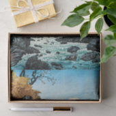 Fuß des Mount Ashitaka (1932) von Hiroaki Takahash Seidenpapier (Geschenk)