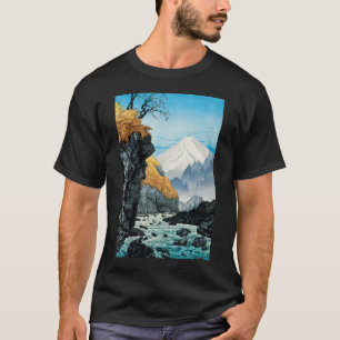 Fuß des Mount Ashitaka (1932) von Hiroaki Takahash T-Shirt