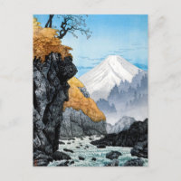 Fuß des Mount Ashitaka von Takahashi, japanische K