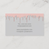 Fuß-Gesundheits-Praktiker-Rosen-Goldbratenfett Visitenkarte (Rückseite)