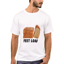 Fuß Laib Design Logo Brainrot Brot Schwarz Text