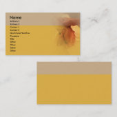 Fuß-Massage-Visitenkarte Visitenkarte (Vorne/Hinten)