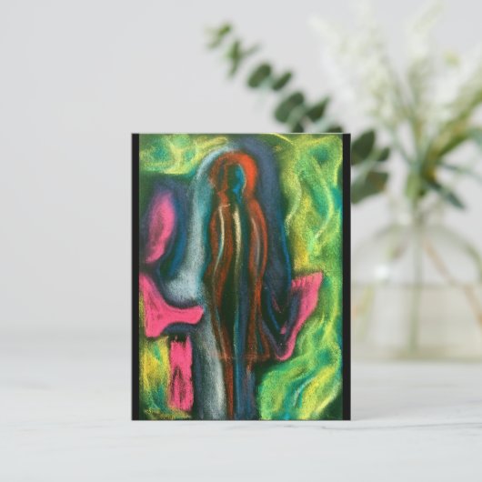 Fuß Postkarte (Stehend Vorderseite)