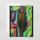 Fuß Postkarte (Vorne/Hinten)