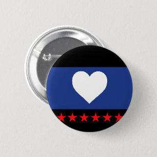 Fuß-Stolz-Flagge Button