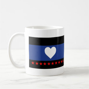Fuß-Stolz-Flagge Kaffeetasse