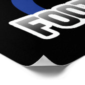 Fuß-Stolz Poster (Ecke)