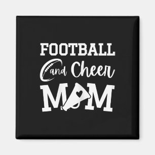 Fuß und Cheer-Mama Royalblaue Cheerleading Magnet