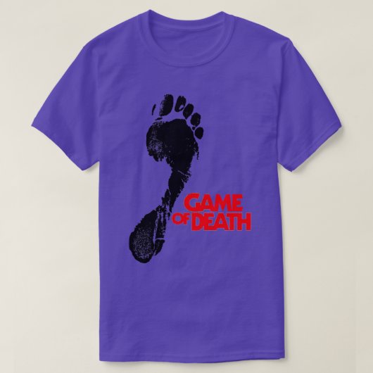 Fußabdruck des Todes T-Shirt (Design vorne)