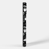 Fußabdrücke 01b. Black BG Case-Mate iPhone Hülle (Rückseite / Rechts)