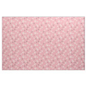  Fußabdrücke auf rosa Untergrund Stoff (Fat Quarter (45,7 x 55,9 cm))