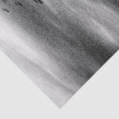 Fußabdrücke aus dem Schneeballpapier Seidenpapier (Detail)