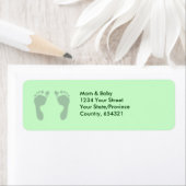 Fußabdrücke für Kinder (grün) (Insitu)