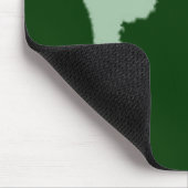 Fußabdrücke für Kinder (grün) Mousepad (Ecke)