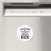 Fußabdrücke geben mir einen Kick Magnet (In Situ (Geschirrspüler))