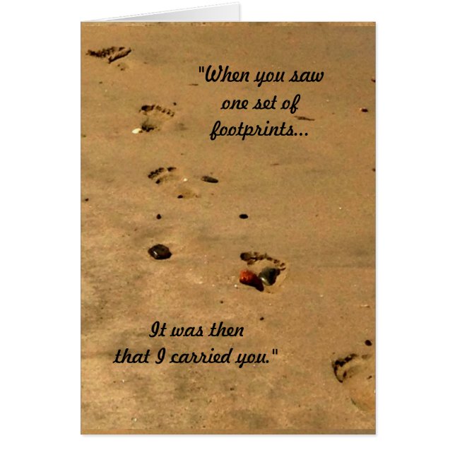 Fußabdrücke im Sand (Vorne)