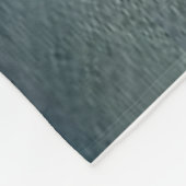 Fußabdrücke im Sand Fleecedecke (Ecke)